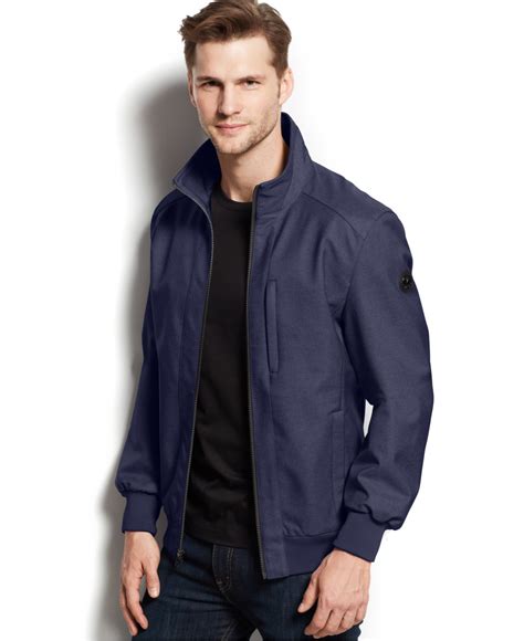 michael kors soft shell jacket mens|Michael Kors men's winter jacket.